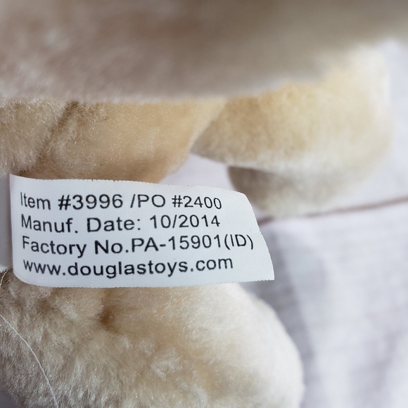 ๐SOLD๐ Douglas Cornell Yellow Labrador Retriever Dog 8 Inch Stuffed Toy 2014 - Picture 8 of 9